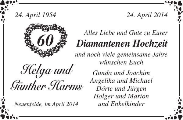 glueckwunsch diamantene hochzeit